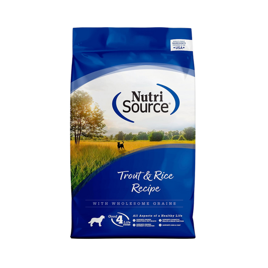 NutriSource Trout & Rice Recipe Dry Dog Food