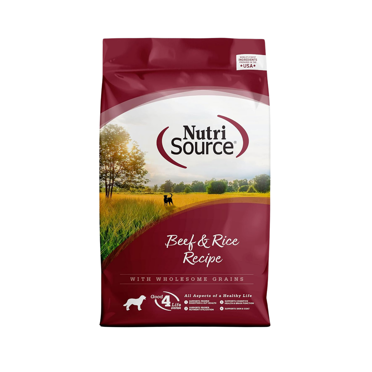 NutriSource Beef & Rice Recipe Dry Dog Food