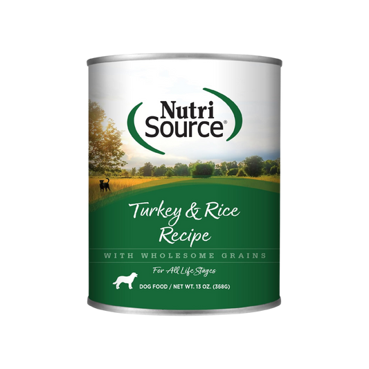 NutriSource Wholesome Grains Canned Dog Food