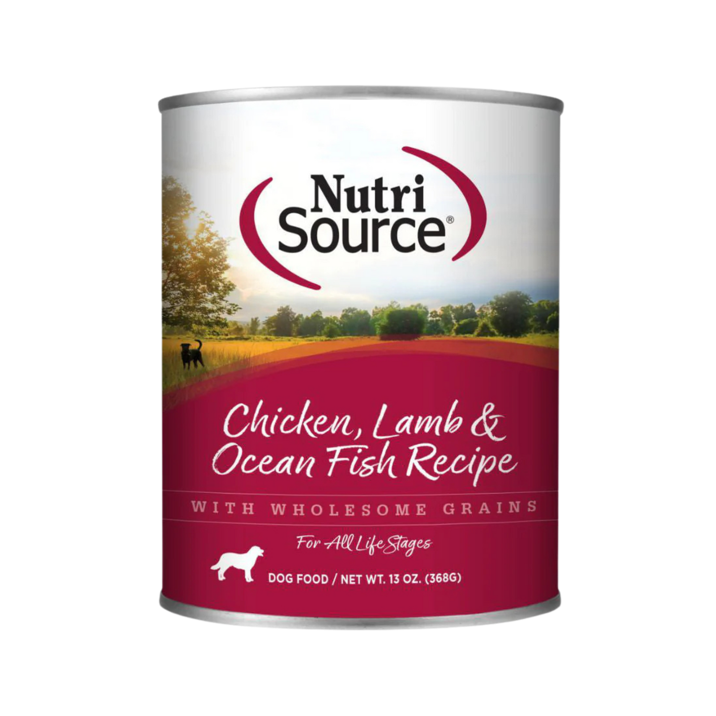 NutriSource Wholesome Grains Canned Dog Food
