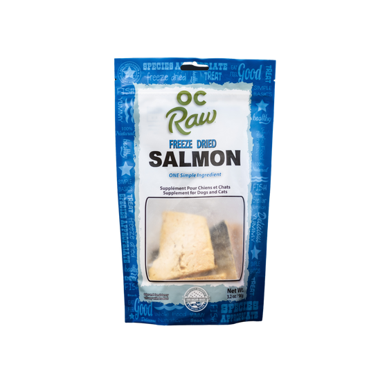 OC Raw Freeze Dried Salmon Dog & Cat Treats