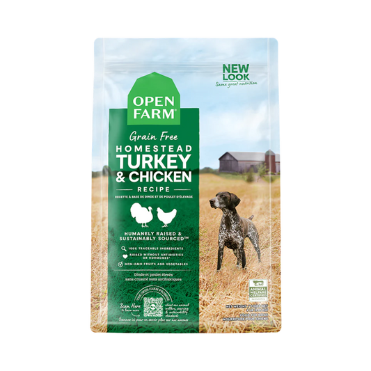 Open Farm Homestead Turkey & Chicken Grain-Free Dry Dog Food