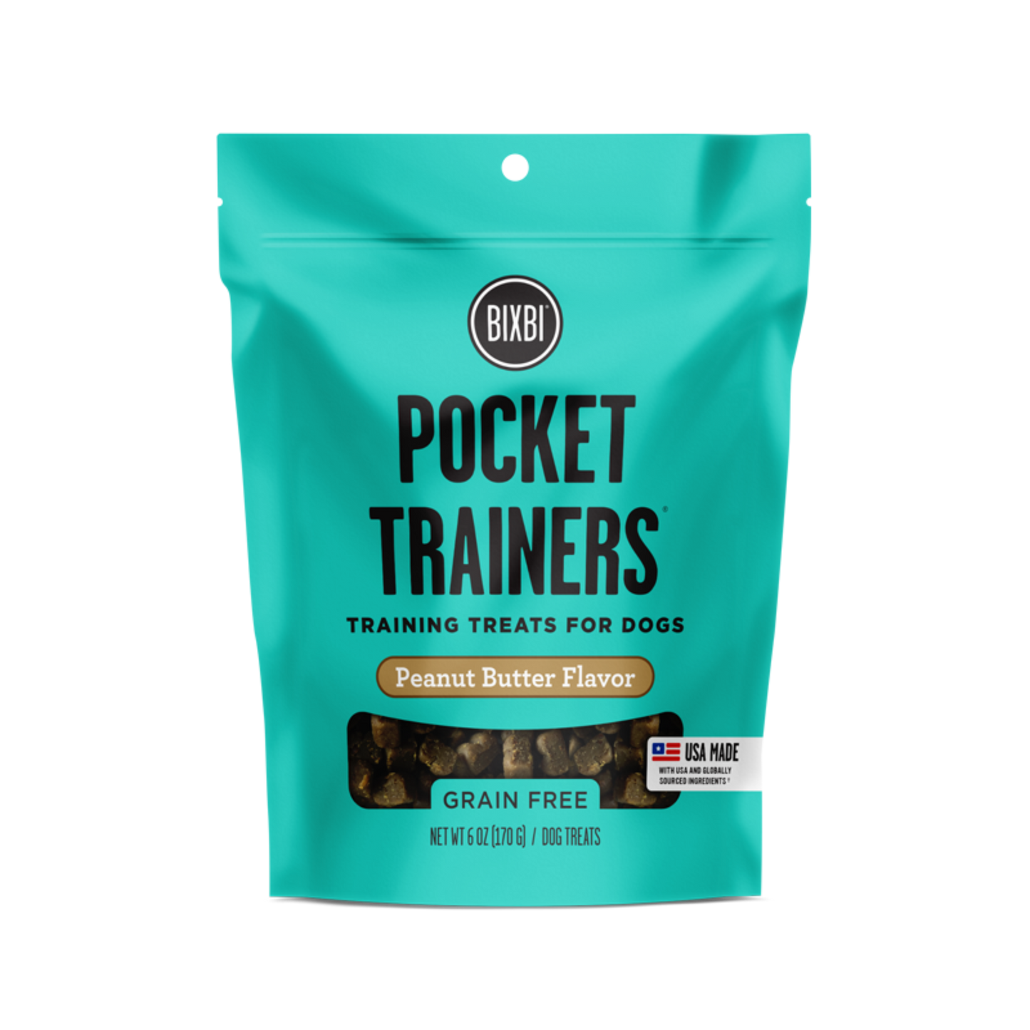 BIXBI Pocket Trainers for Dogs – Peanut Butter Recipe - Pups & Cubs Premium Pet Food