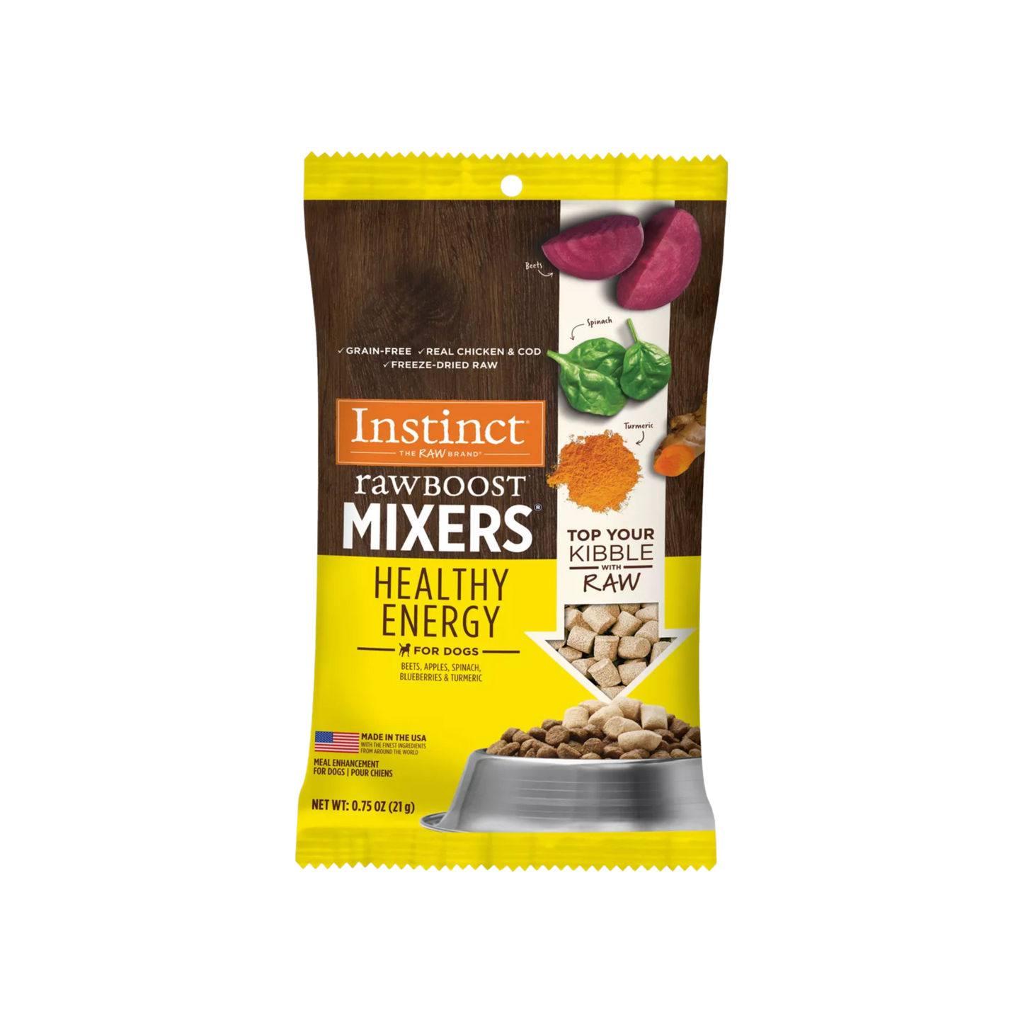 Instinct Raw Boost Mixers Healthy Energy for Dogs