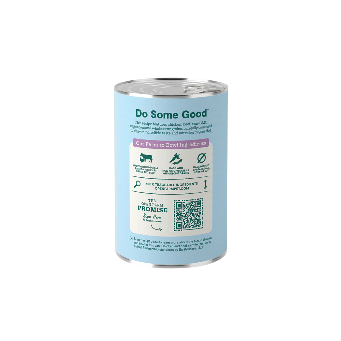 Open Farm Goodbowl Harvest Chicken & Grass-Fed Beef Pâté for Dogs