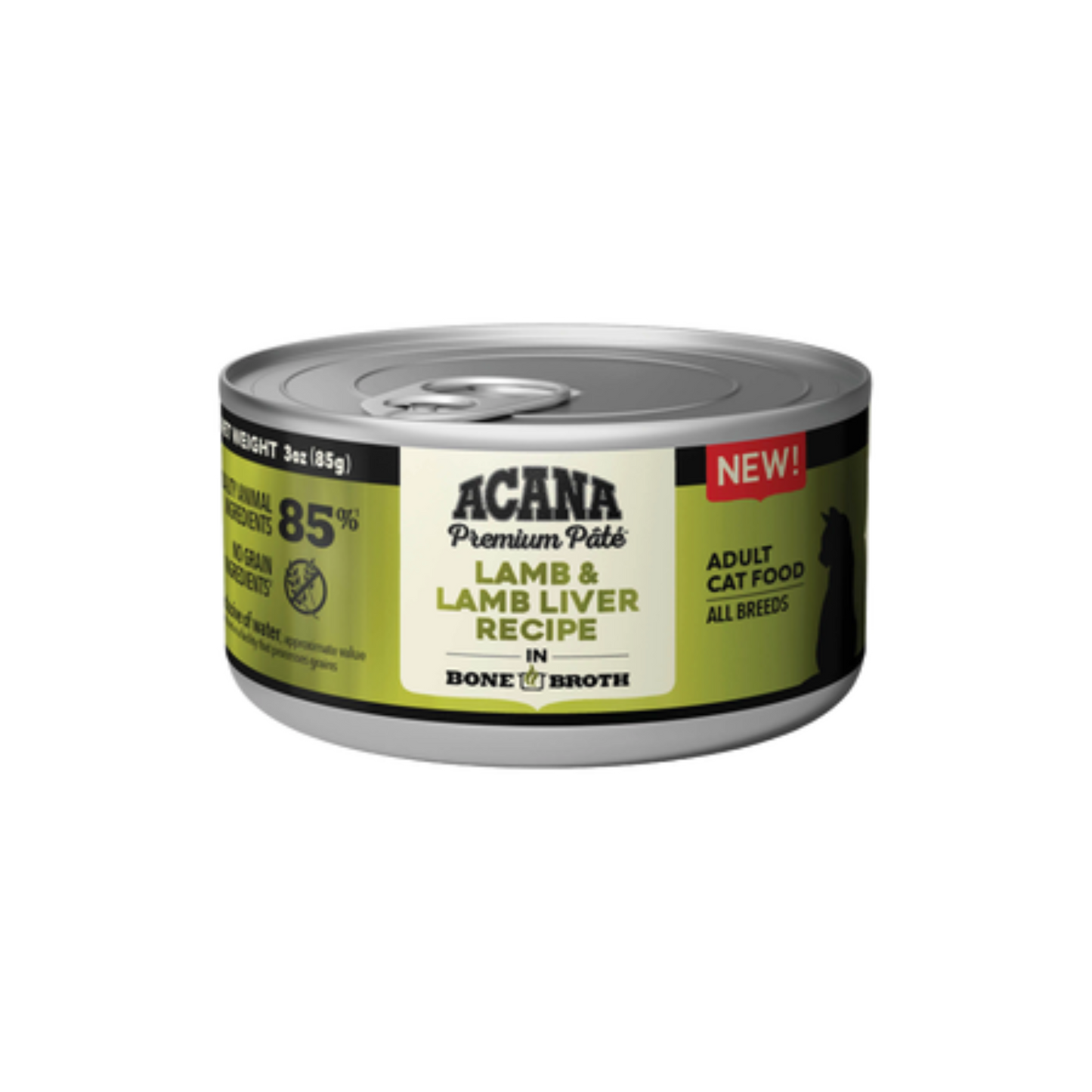 Acana Premium Pâté, Lamb & Lamb Liver Recipe Wet Cat Food - Pups & Cubs Premium Pet Food