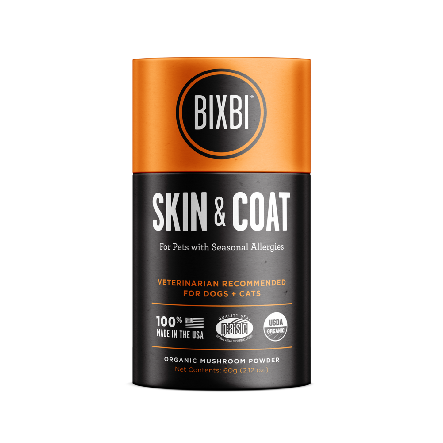 BIXBI Skin & Coat Supplement for Dogs & Cats - Pups & Cubs Premium Pet Food