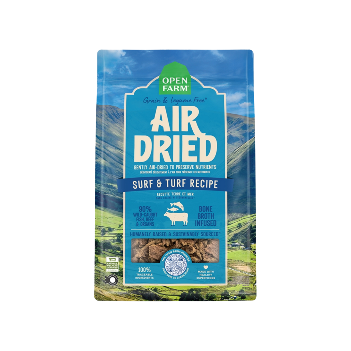 Open Farm Surf and Turf Air-Dried Recipe for Dogs