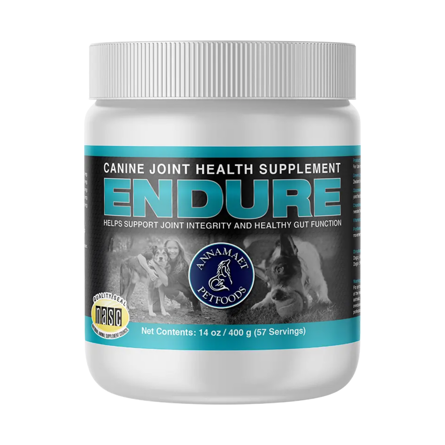 Annamaet Endure Supplement For Dogs - Pups & Cubs Premium Pet Food