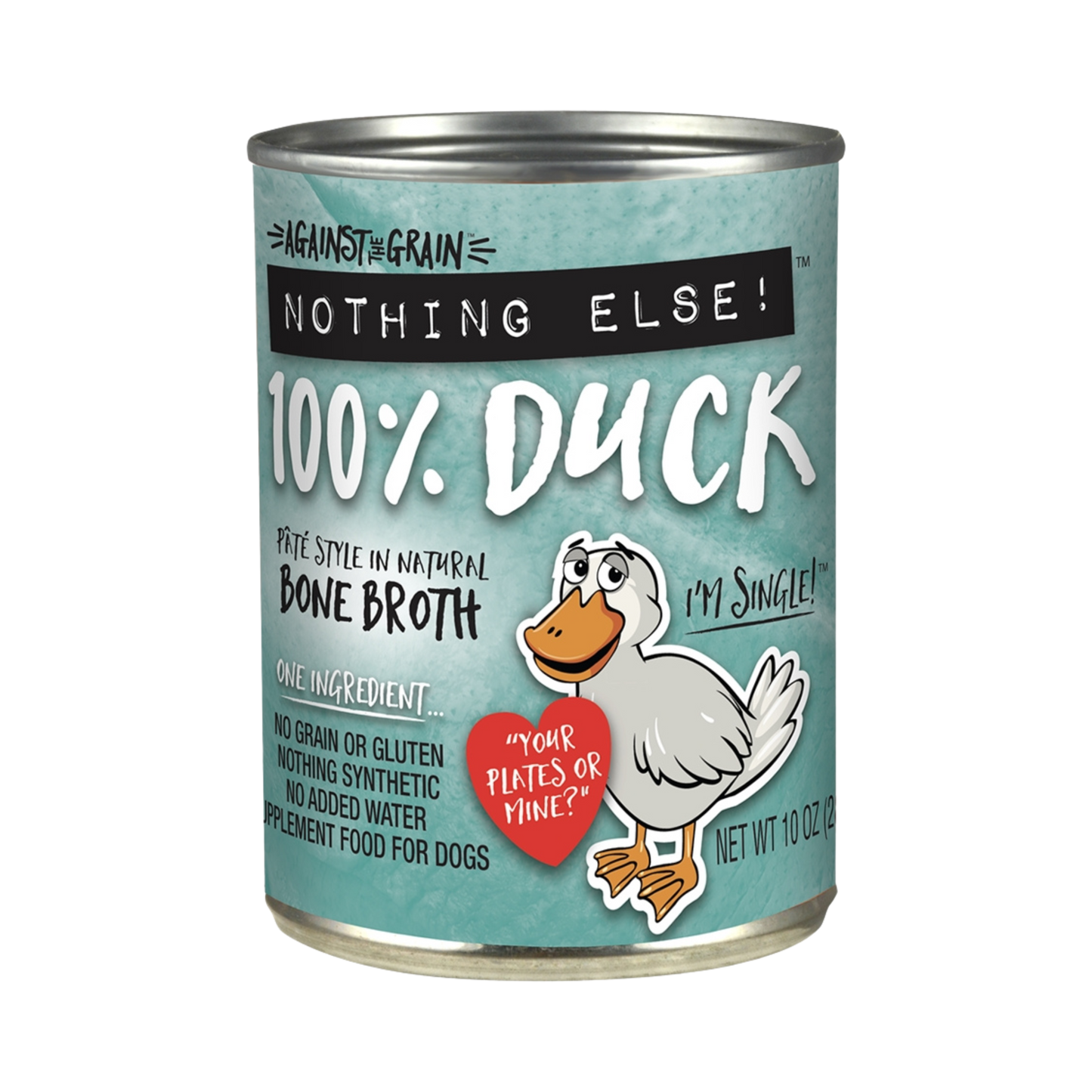 Against The Grain Nothing Else 100% Duck Wet Dog Food - Pups & Cubs Premium Pet Food