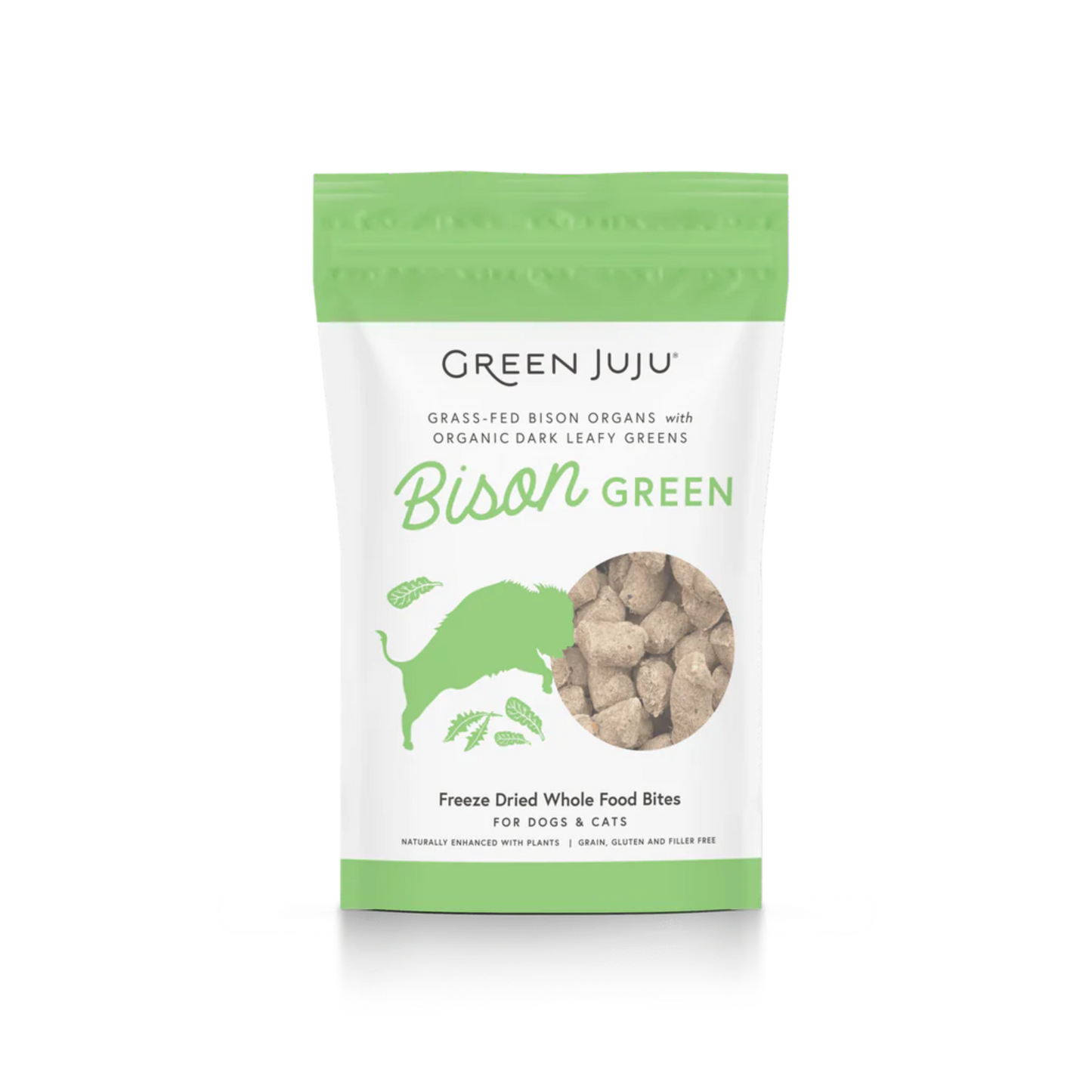 Green Juju Bison Green Whole Food Bites