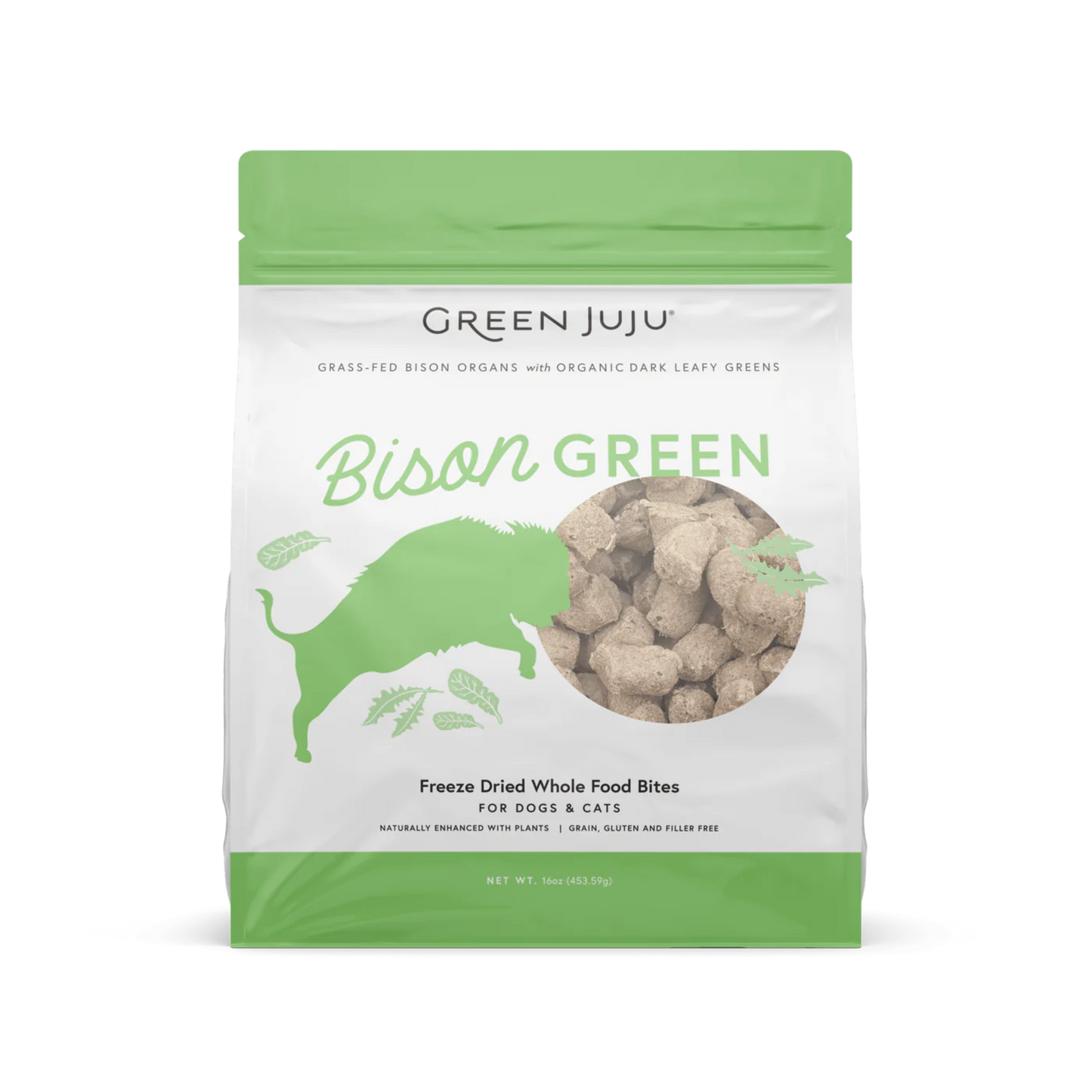 Green Juju Bison Green Whole Food Bites