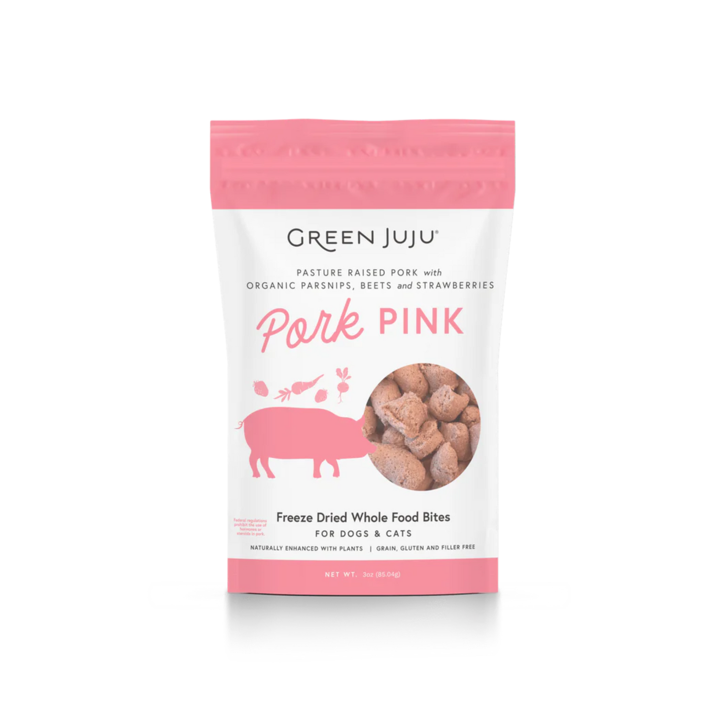 Green Juju Pork Pink Whole Food Bites