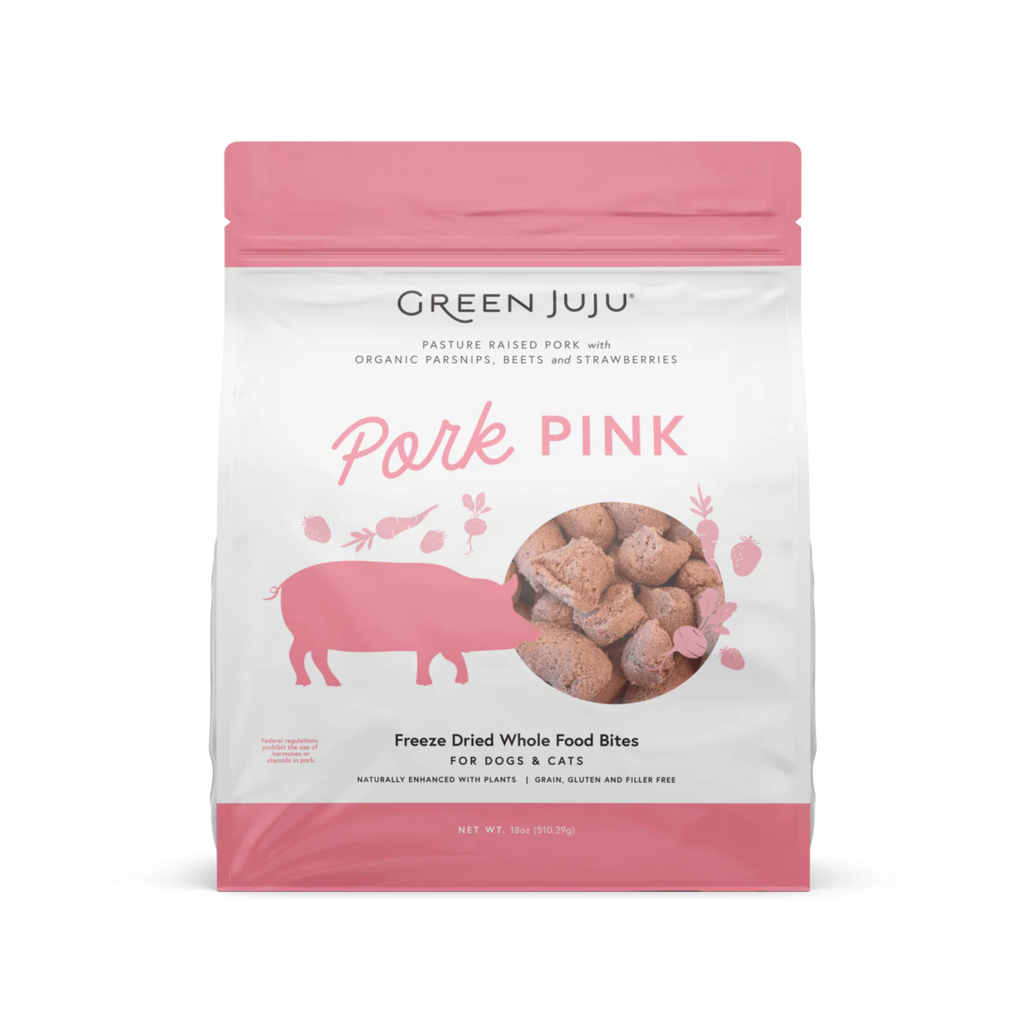 Green Juju Pork Pink Whole Food Bites