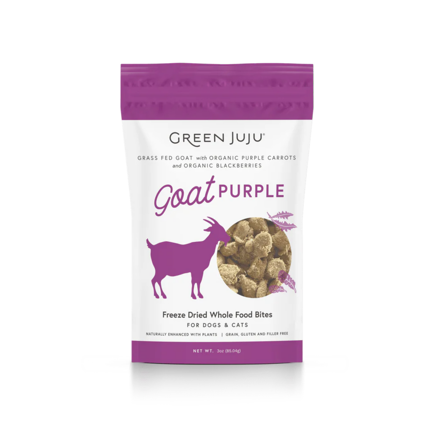 Green Juju Goat Purple Whole Food Bites