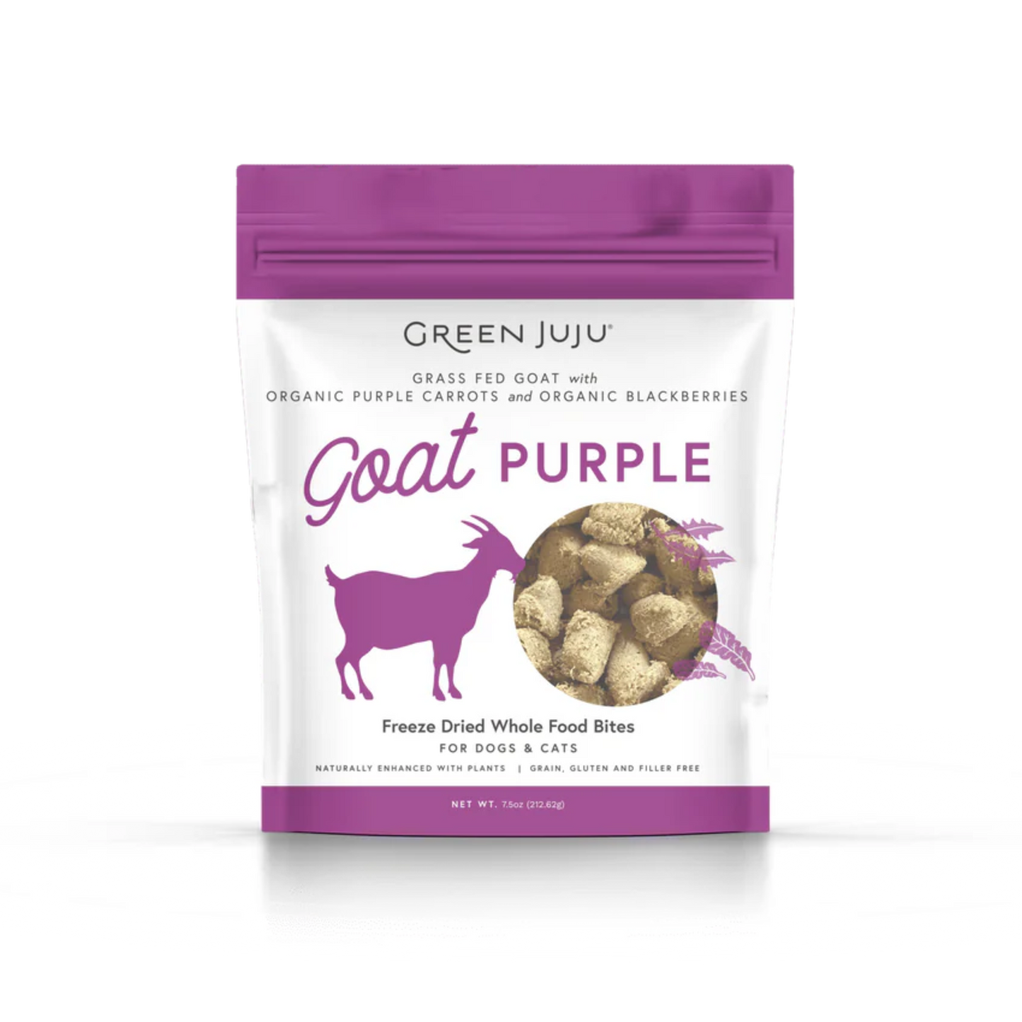 Green Juju Goat Purple Whole Food Bites