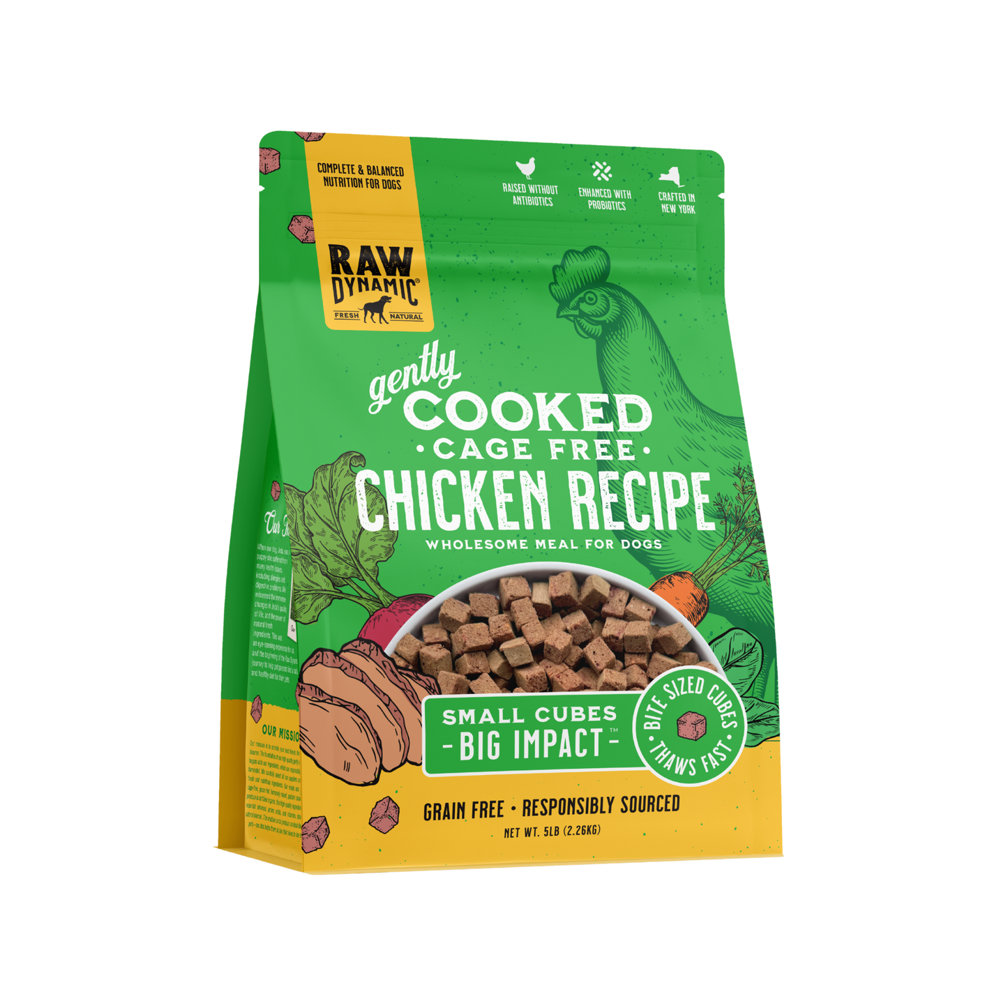 Raw Dynamic Gently Cooked Chicken Recipe