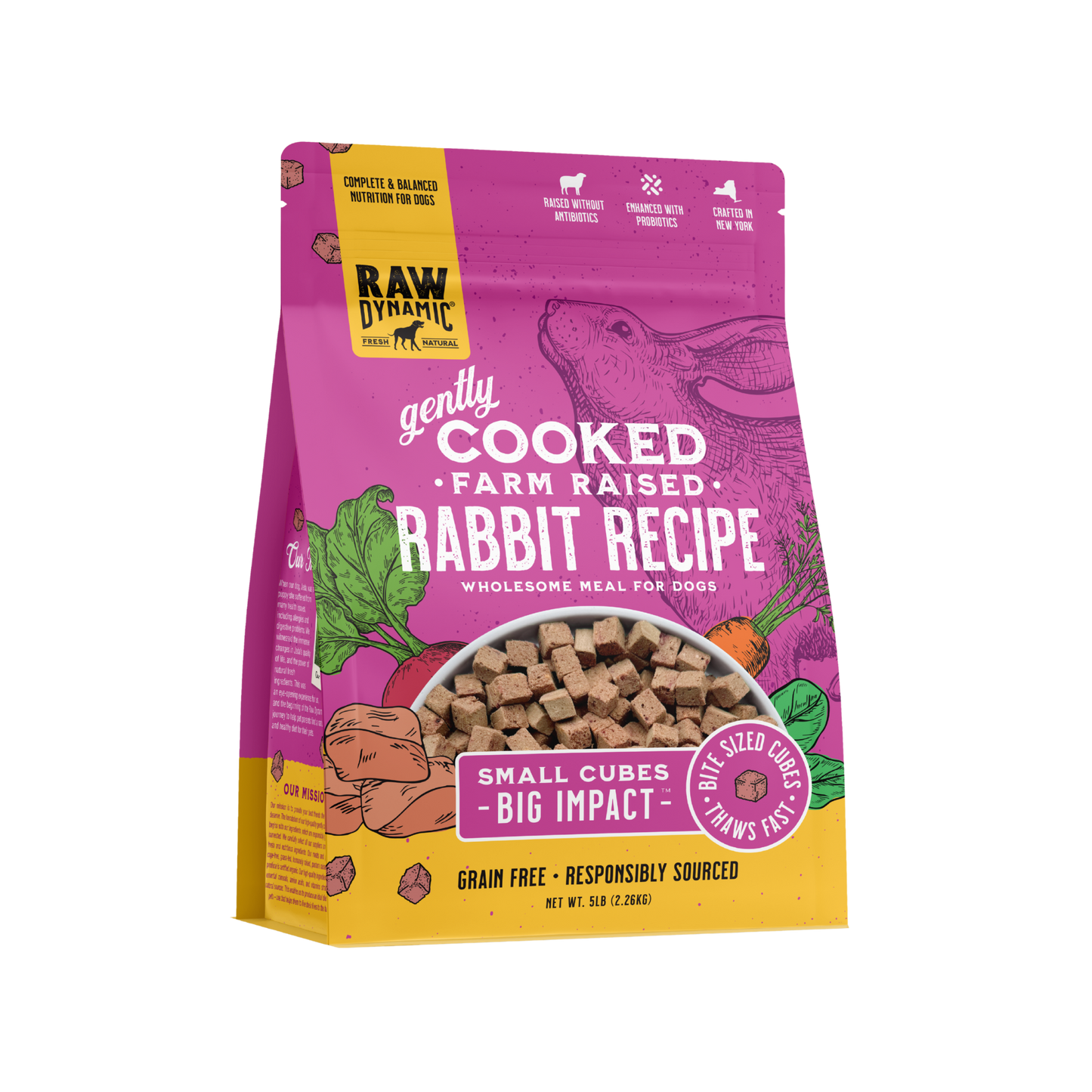 Raw Dynamic Gently Cooked Rabbit Recipe