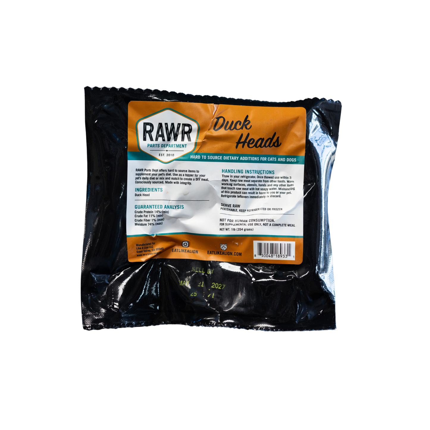 Rawr Raw Duck Heads