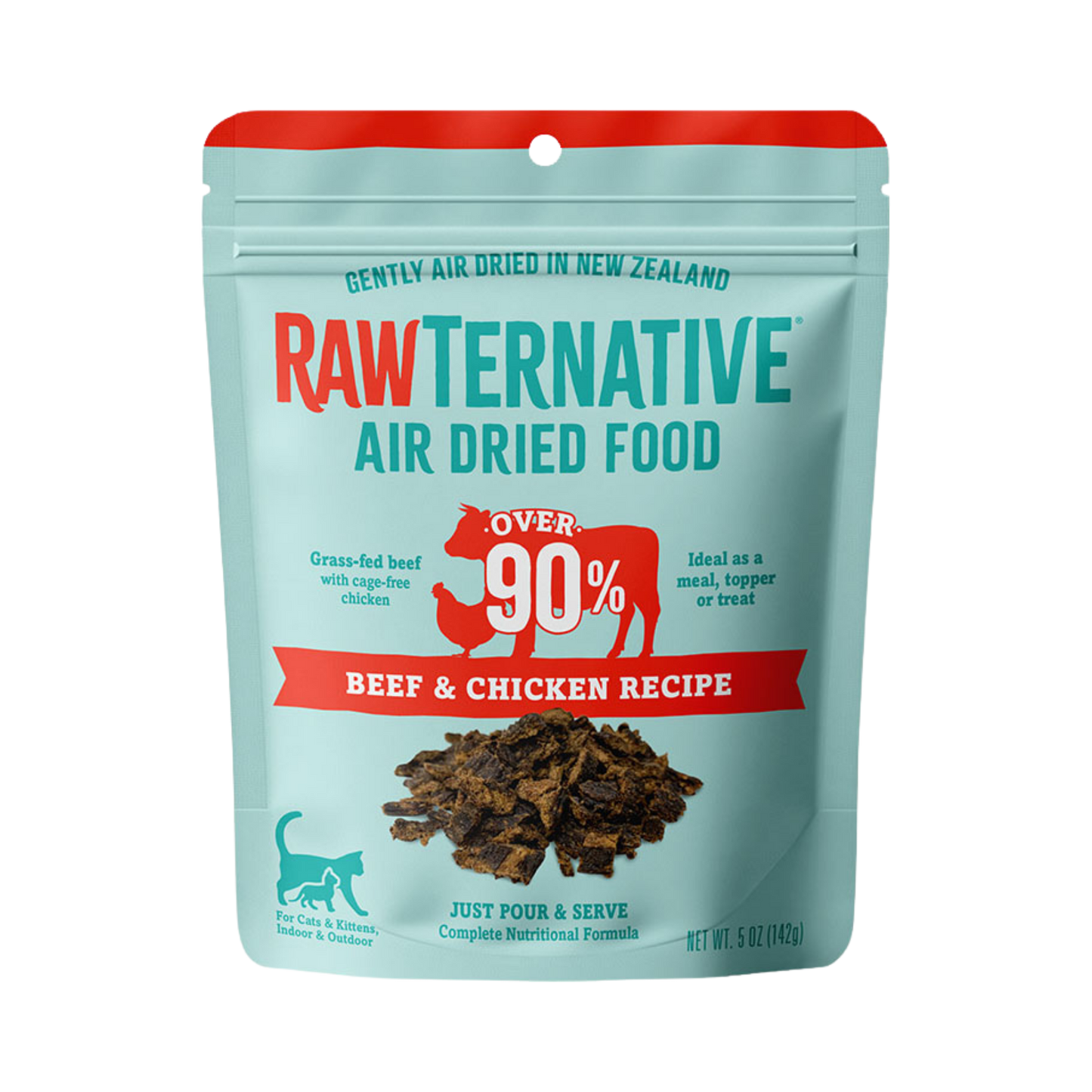 Rawternative Air-Dried Beef & Chicken Recipe Cat Food