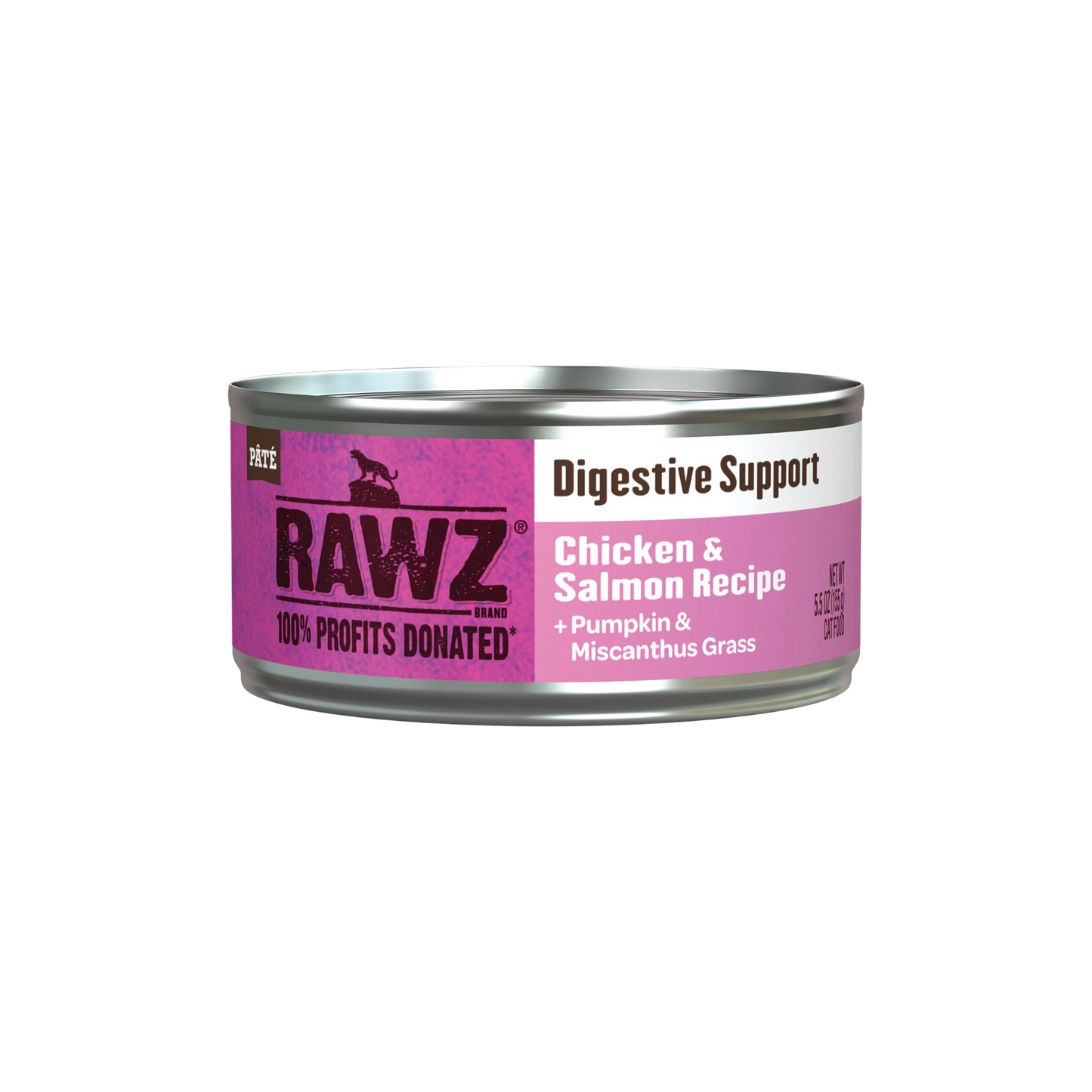 Rawz Digestive Support Chicken & Salmon Cat Food