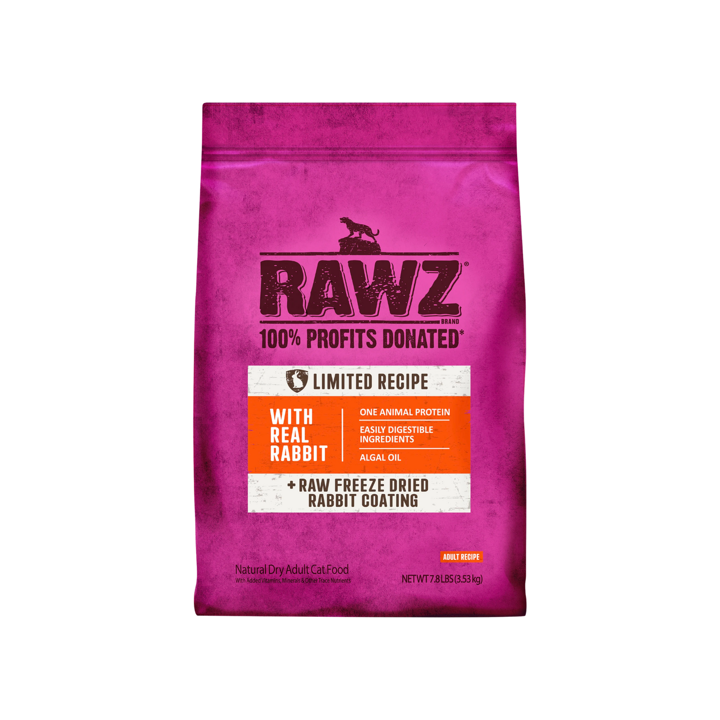 Rawz Real Rabbit Dry Cat Food