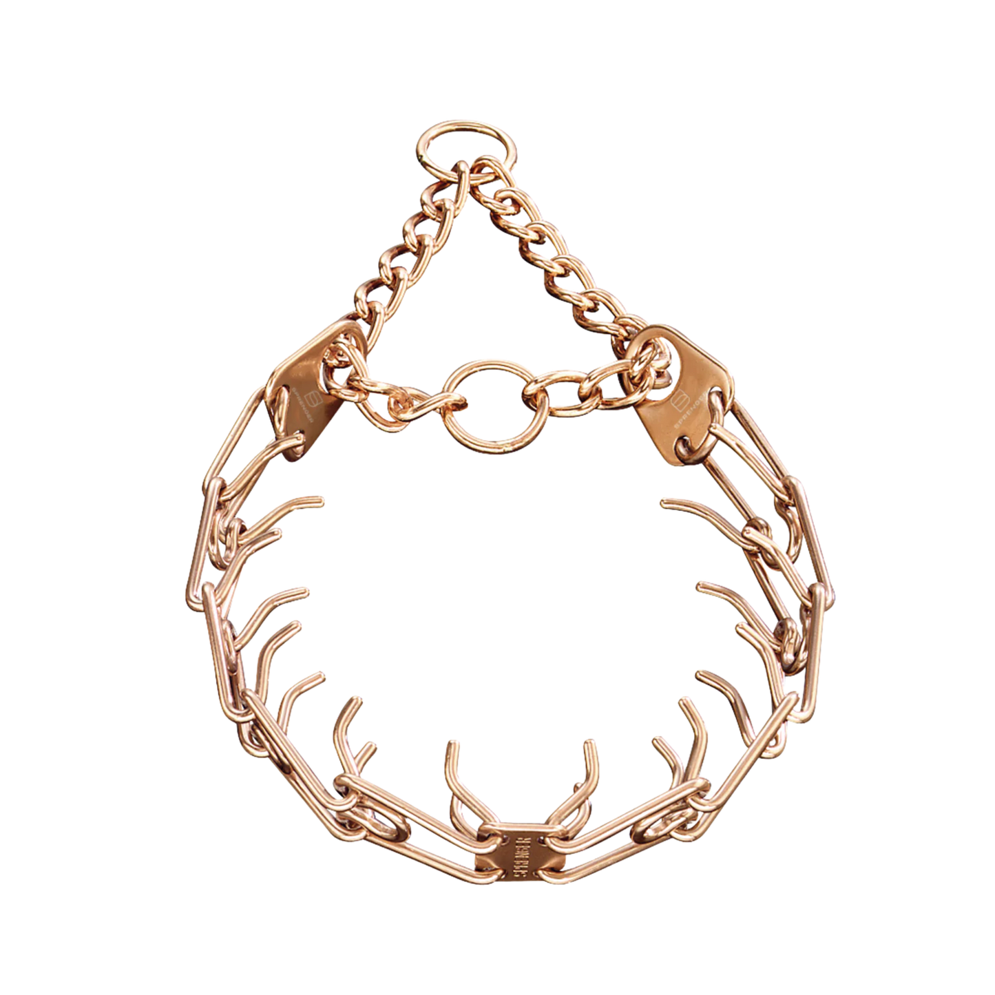 Sprenger ULTRA-PLUS Training Collar with Center-Plate and Assembly Chain - Curogan