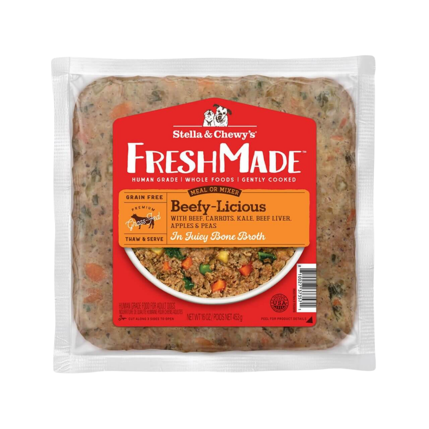 Stella & Chewy's FreshMade Beefy-Licious Gently Cooked Dog Food