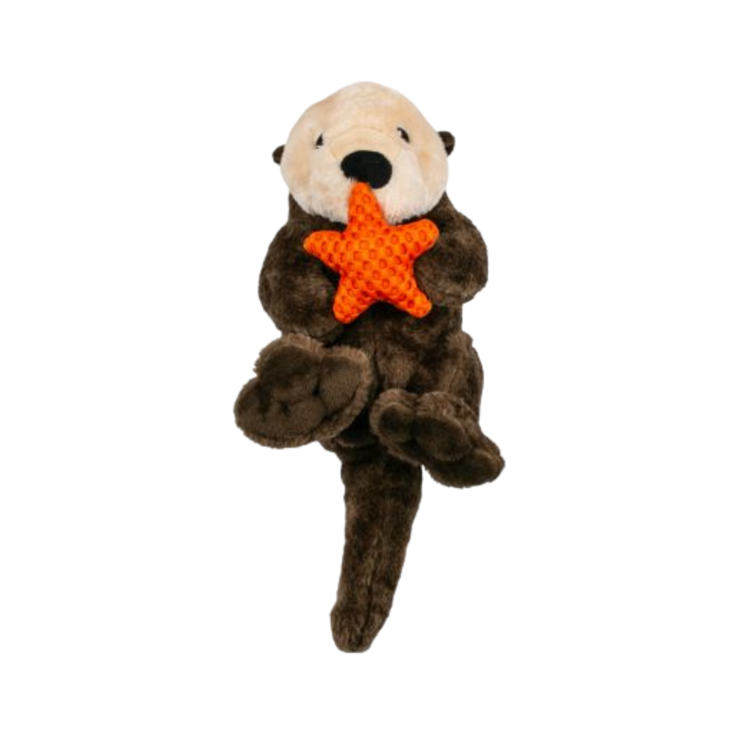 Tall Tails Otter Rope Body Dog Toy