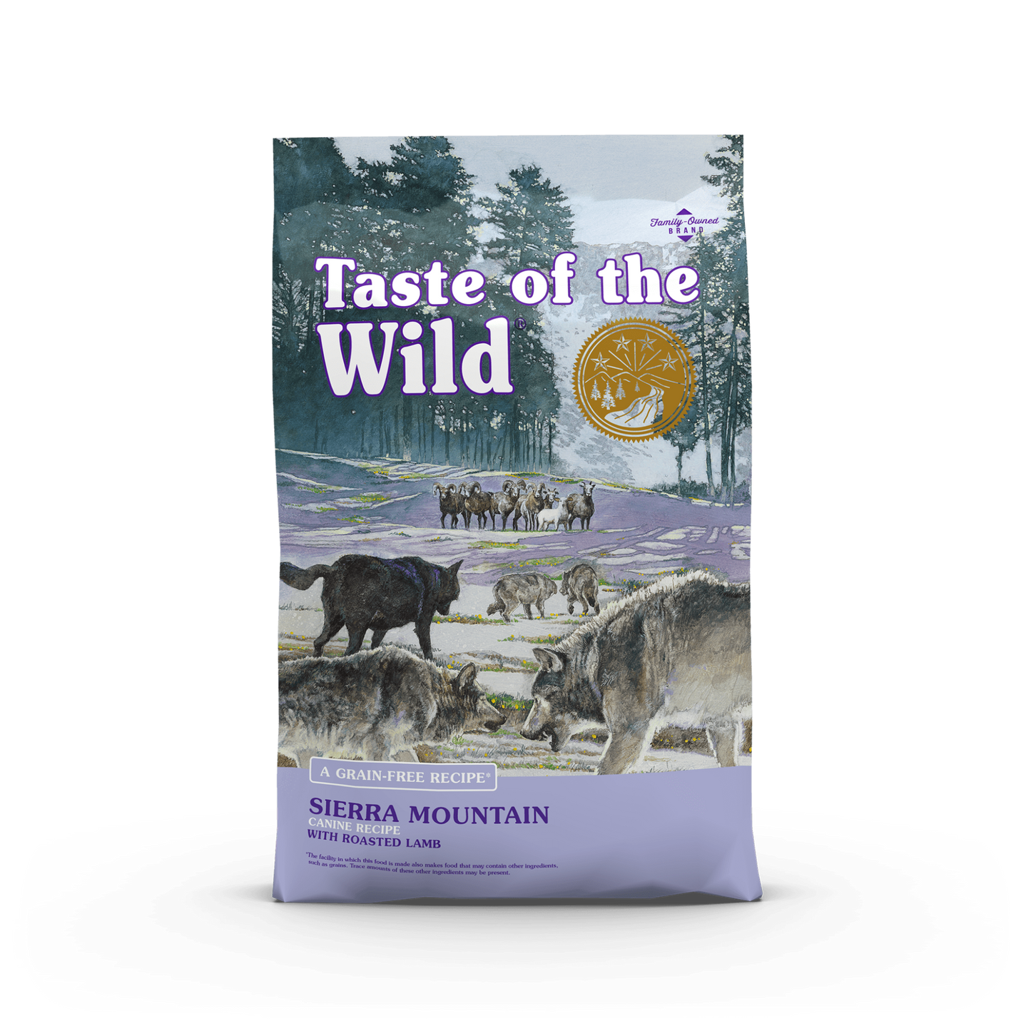 Taste of The Wild Sierra Mountain Canine Recipe with Roasted Lamb
