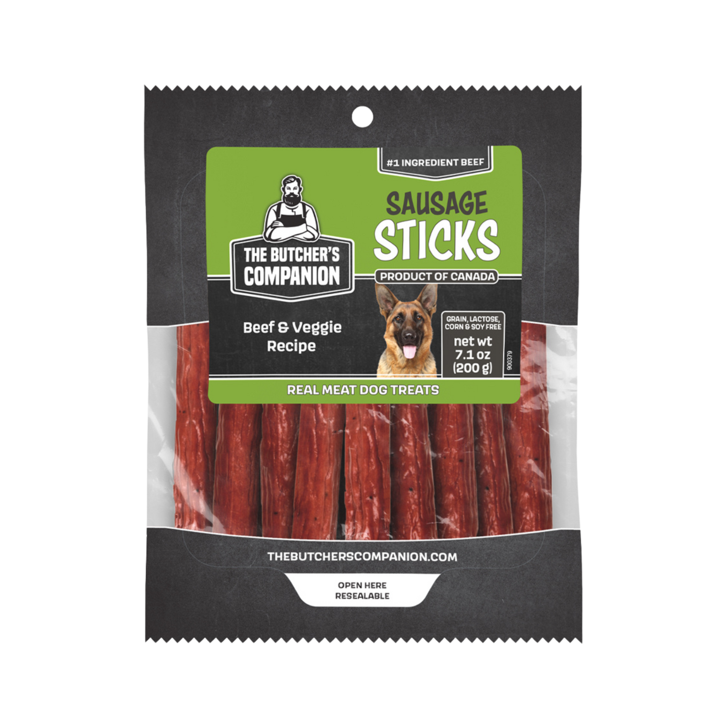The Butcher's Companion Beef & Veggie Sausage