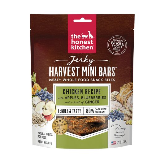 The Honest Kitchen Jerky Harvest Bars Dog Treat