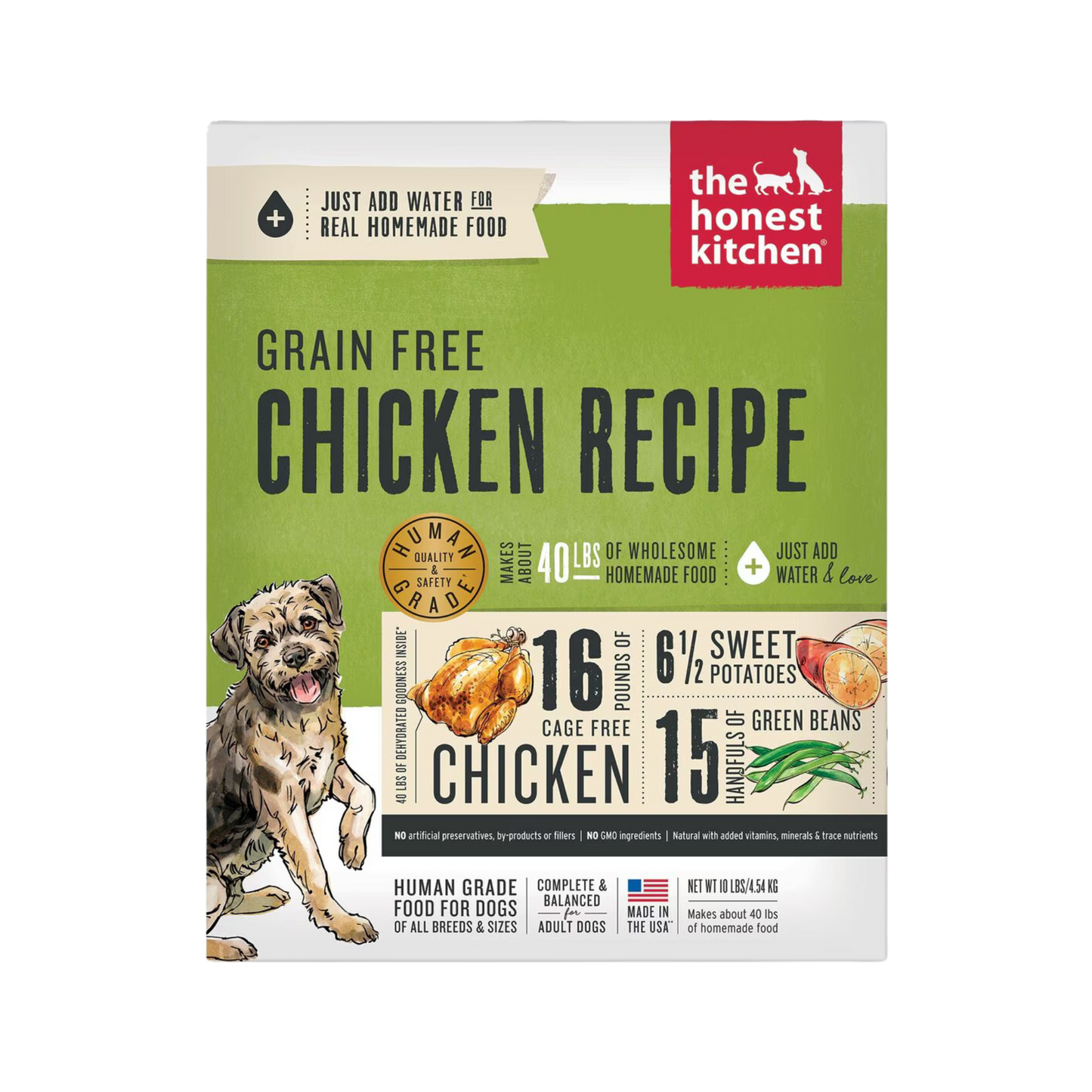 The Honest Kitchen Dehydrated Grain Free Chicken Dog Food