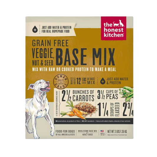 The Honest Kitchen Dehydrated Grain Free Veggie, Nut & Seed Base Mix Dog Food