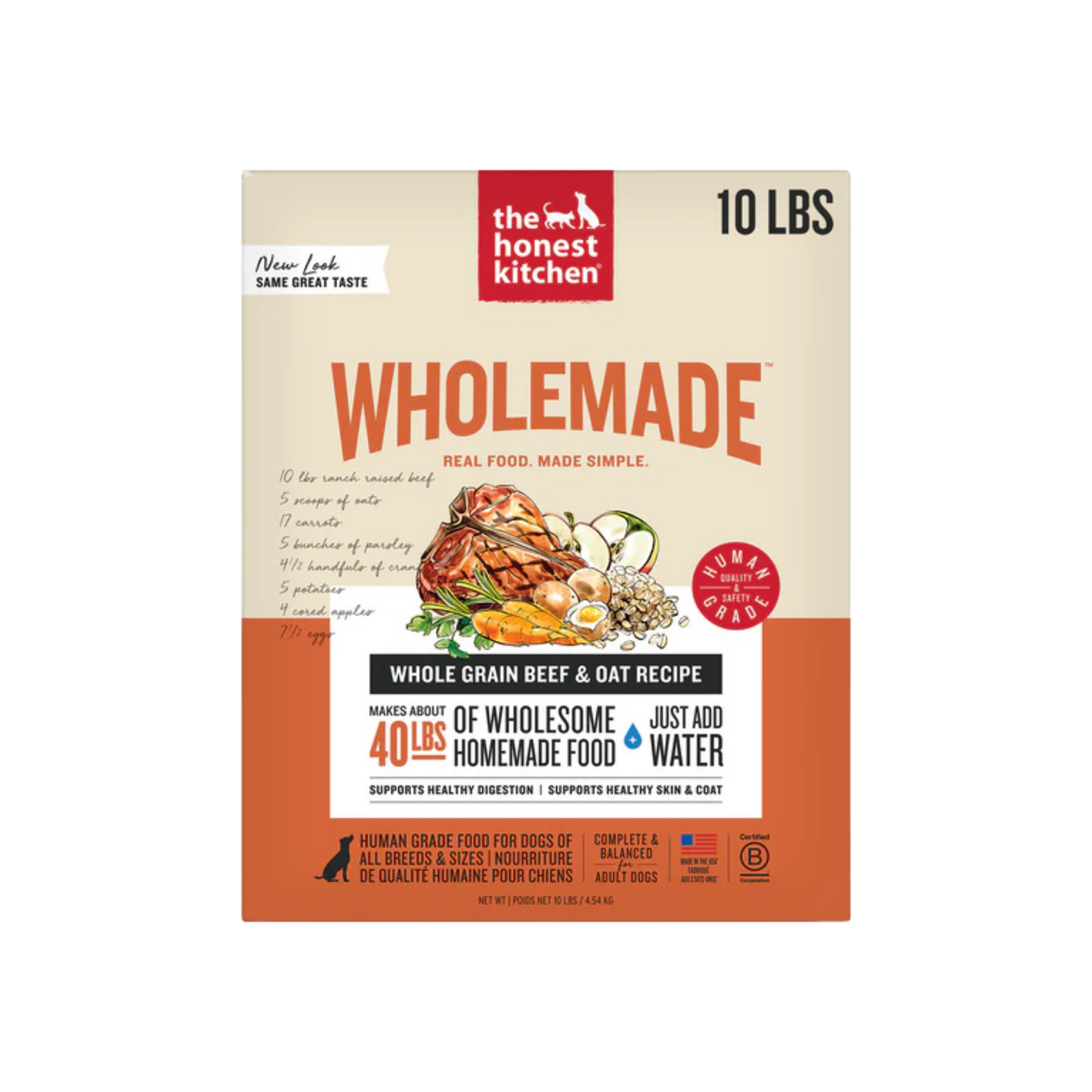 The Honest Kitchen Dehydrated Whole Grain Beef Dog Food
