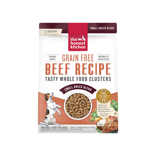 The Honest Kitchen Grain Free Beef Clusters for Small Breeds Dry Dog Food