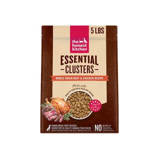 The Honest Kitchen Whole Grain Beef & Chicken Essential Clusters Dry Dog Food