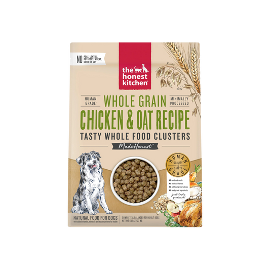 The Honest Kitchen Whole Grain Chicken Clusters Dry Dog Food