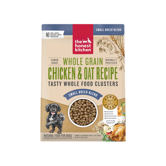 The Honest Kitchen Whole Grain Chicken Clusters for Small Breeds Dry Dog Food