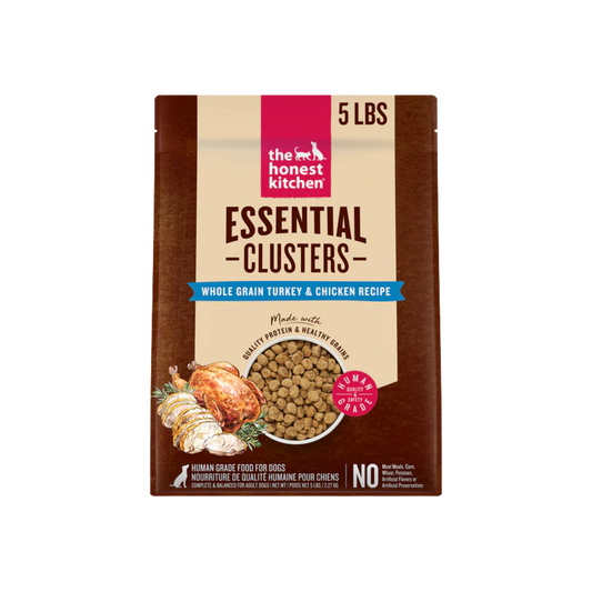 The Honest Kitchen Whole Grain Turkey & Chicken Essential Clusters Dry Dog Food