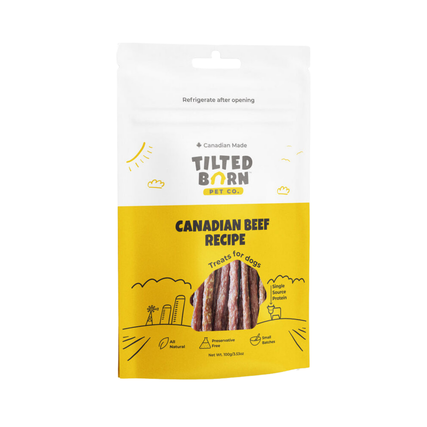 Tilted Barn Pet Co. Beef Recipe Treats for Dogs