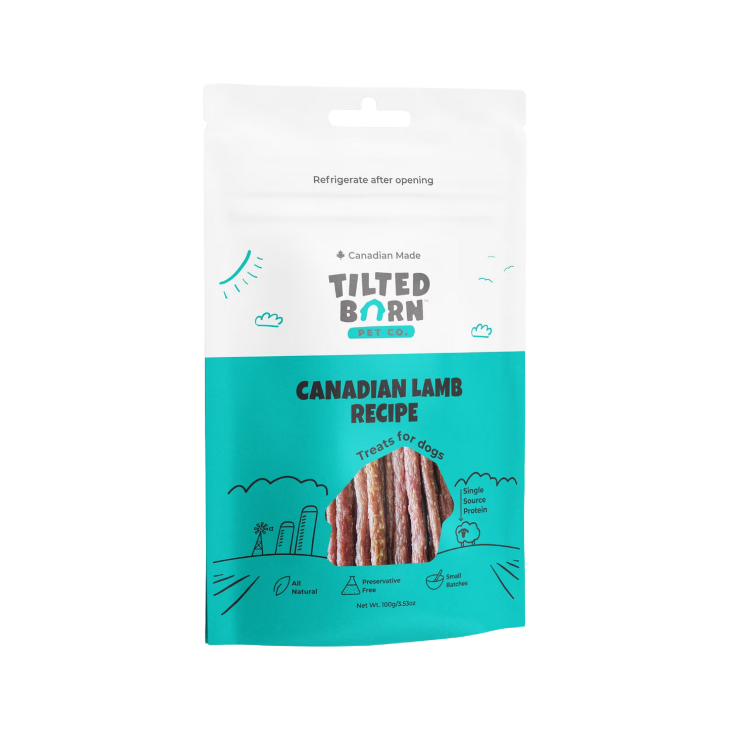 Tilted Barn Pet Co. Lamb Recipe Treats for Dogs
