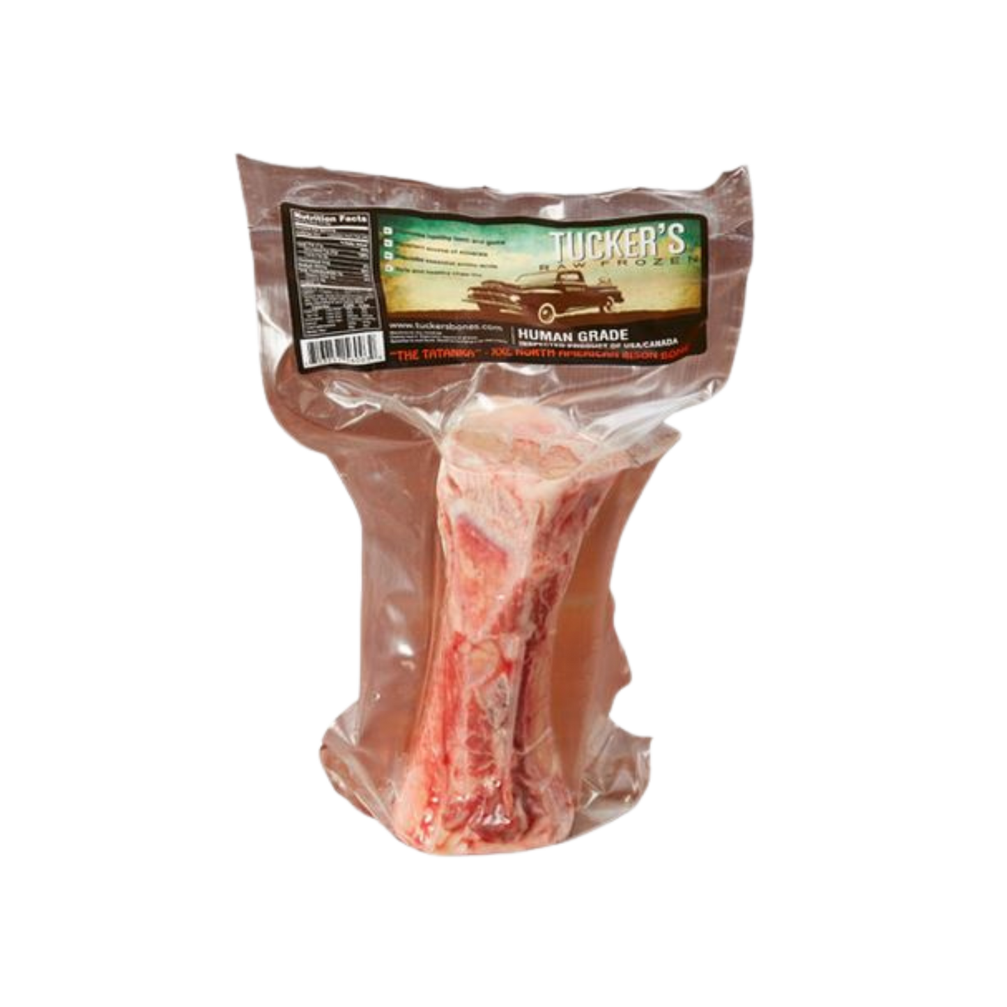 Tucker's Bison Tatanka Marrow Frozen Bone