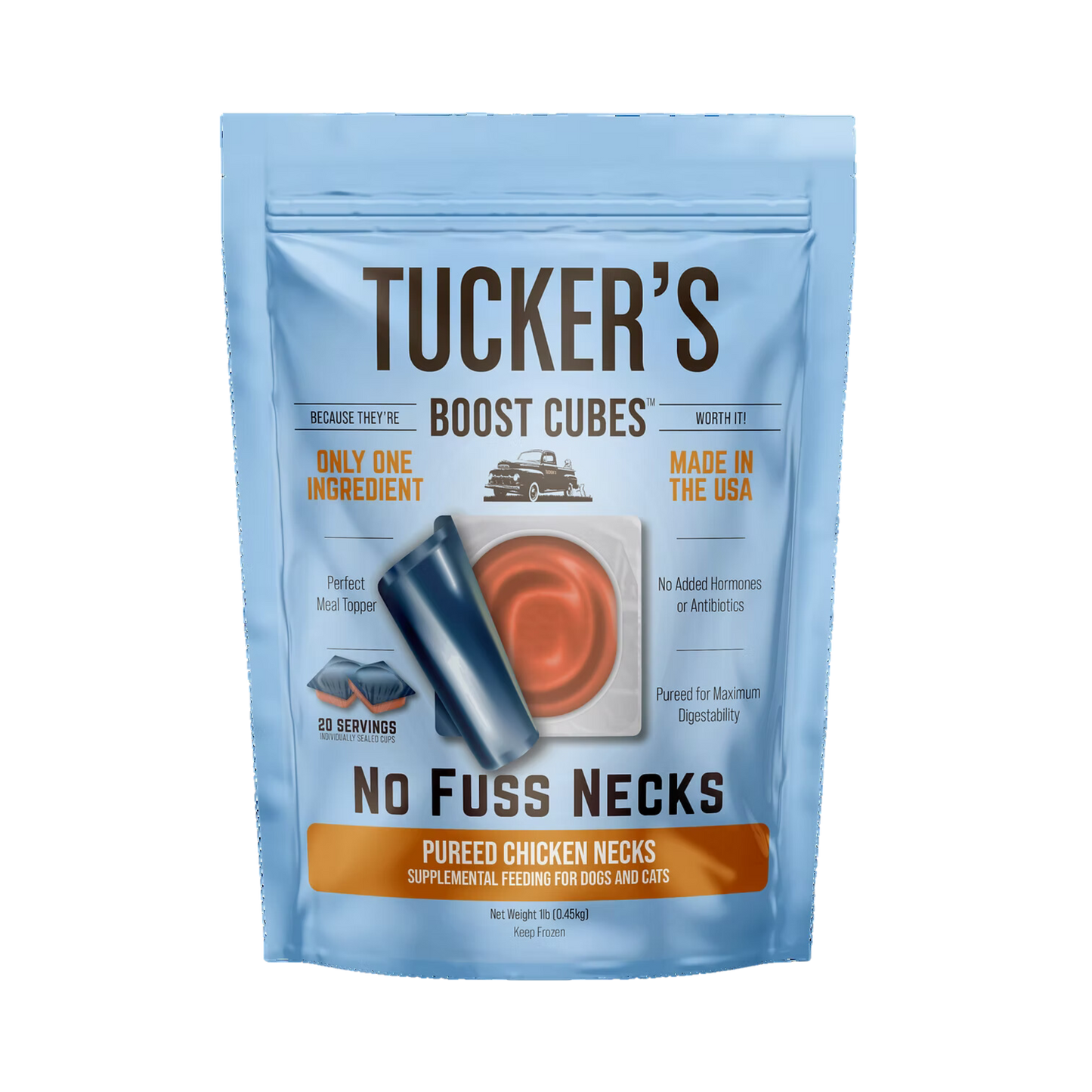 Tucker's Boost Cubes No Fuss Necks for Dogs & Cats