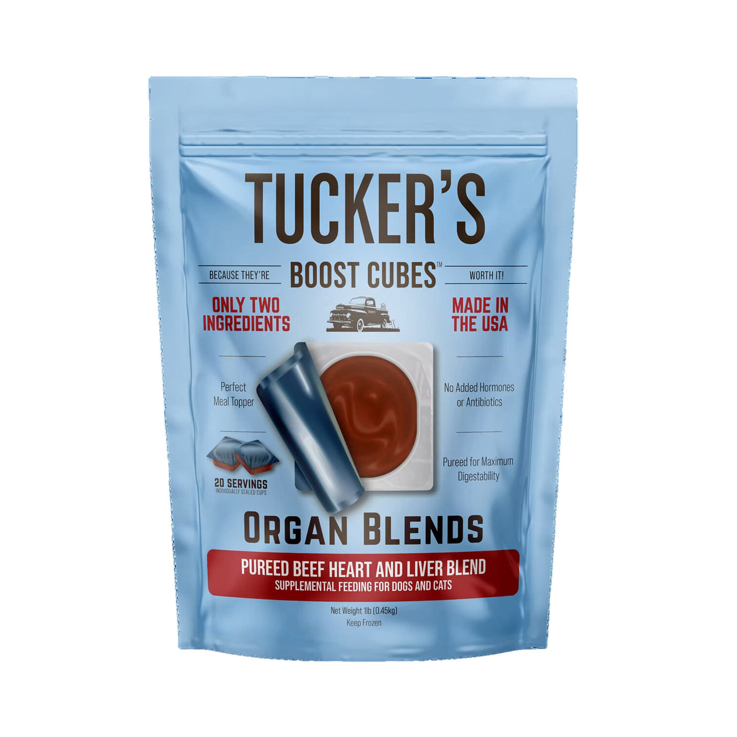 Tucker's Boost Cubes Organ Blends for Dogs & Cats