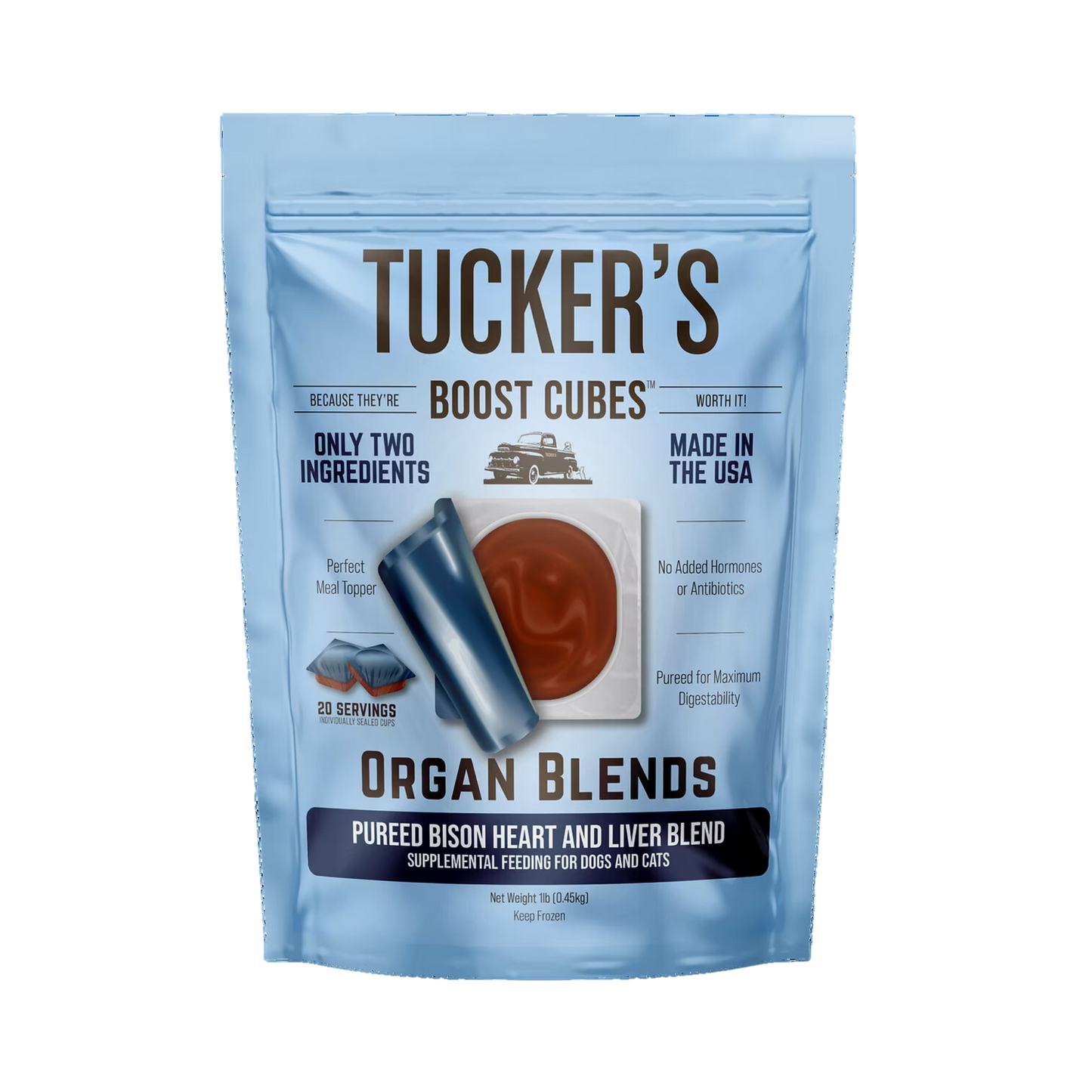 Tucker's Boost Cubes Organ Blends for Dogs & Cats