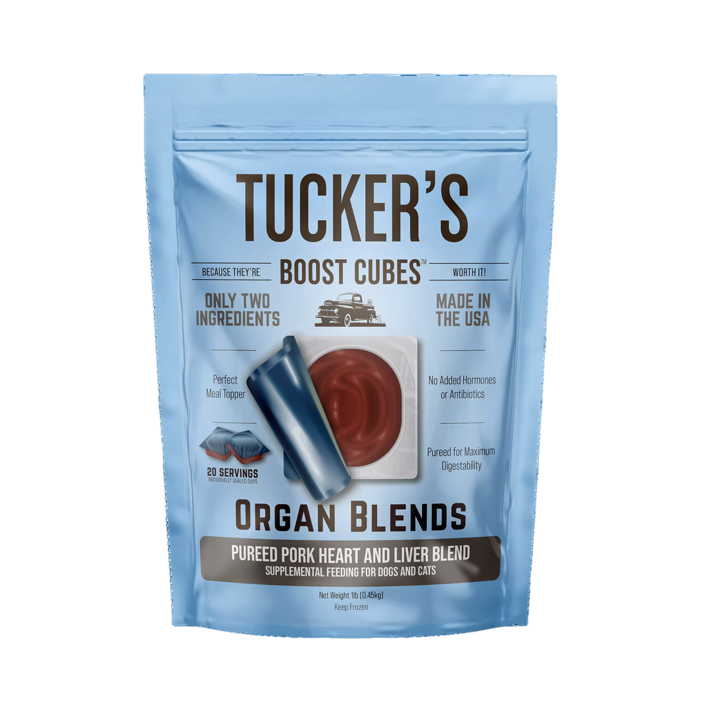 Tucker's Boost Cubes Organ Blends for Dogs & Cats