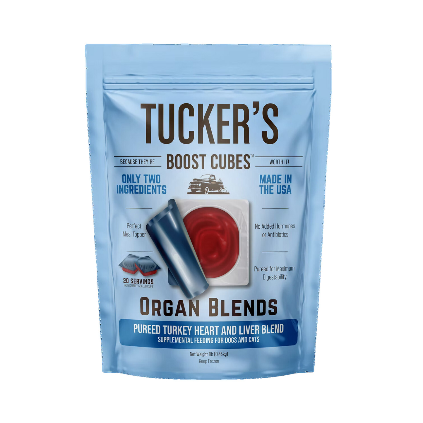 Tucker's Boost Cubes Organ Blends for Dogs & Cats