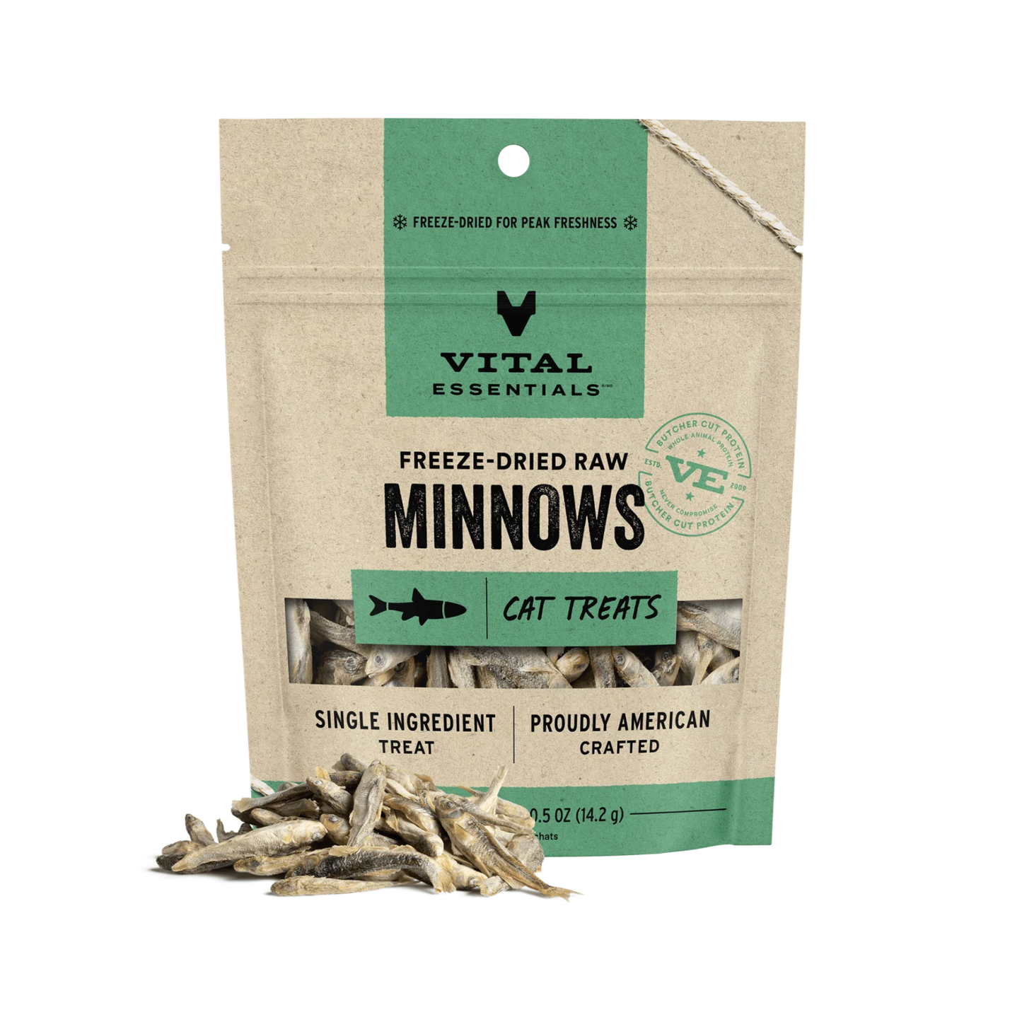 Vital Essentials Freeze-Dried Raw Minnows Cat Treats