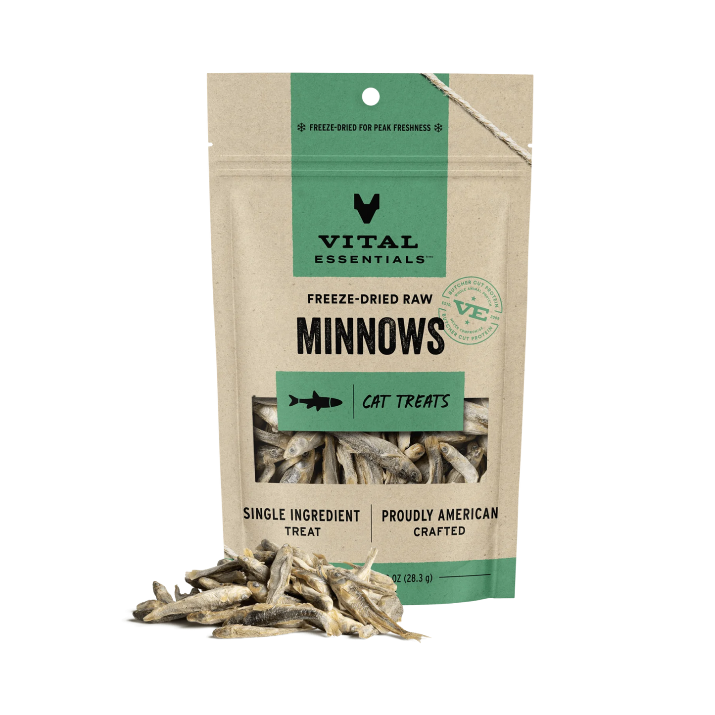 Vital Essentials Freeze-Dried Raw Minnows Cat Treats